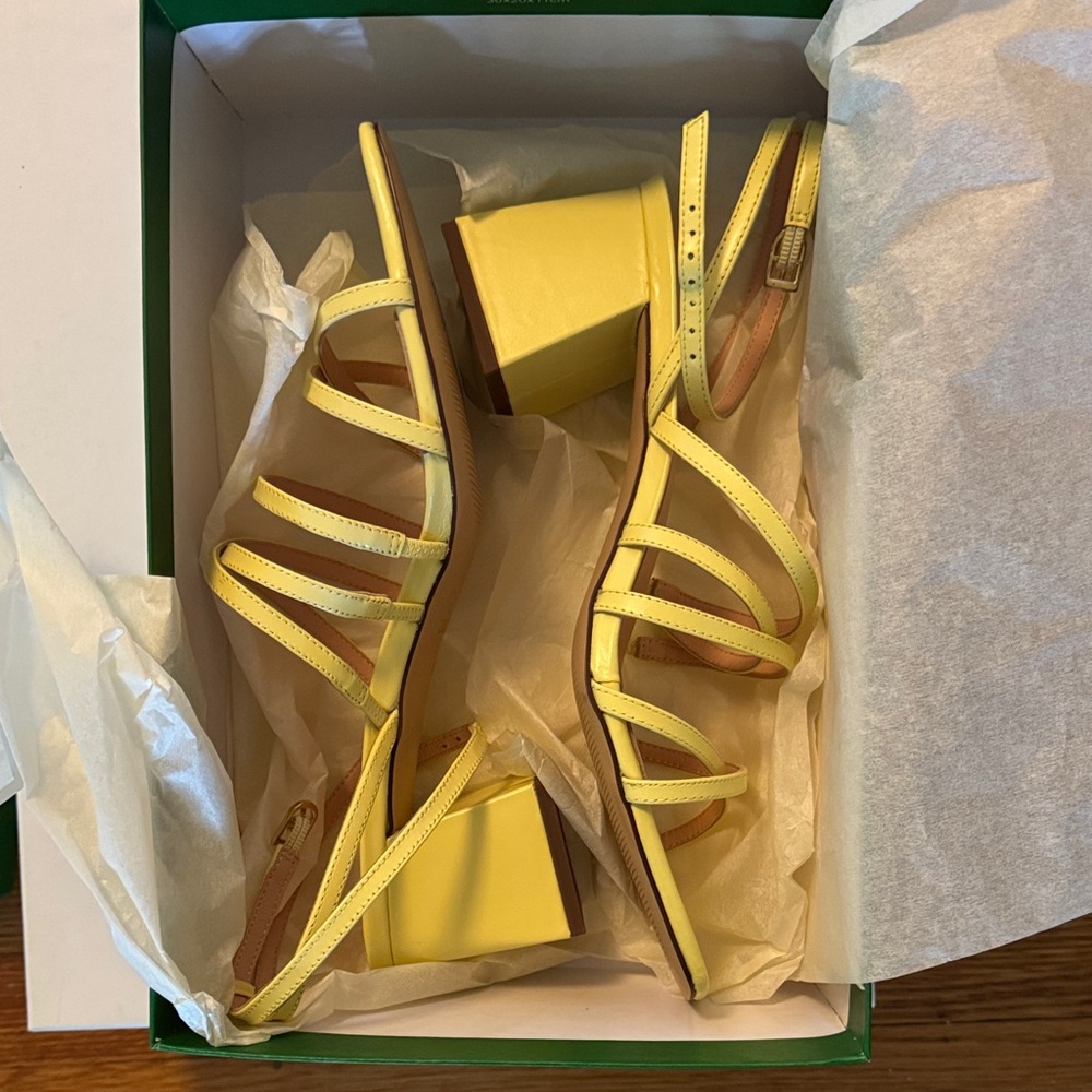 J. Crew Lemon Wedge Sandals